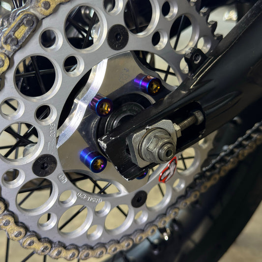 All Emoto Sprocket Titanium Bolts