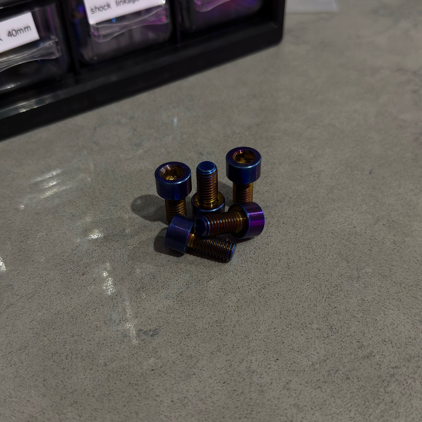 All Emoto Sprocket Titanium Bolts